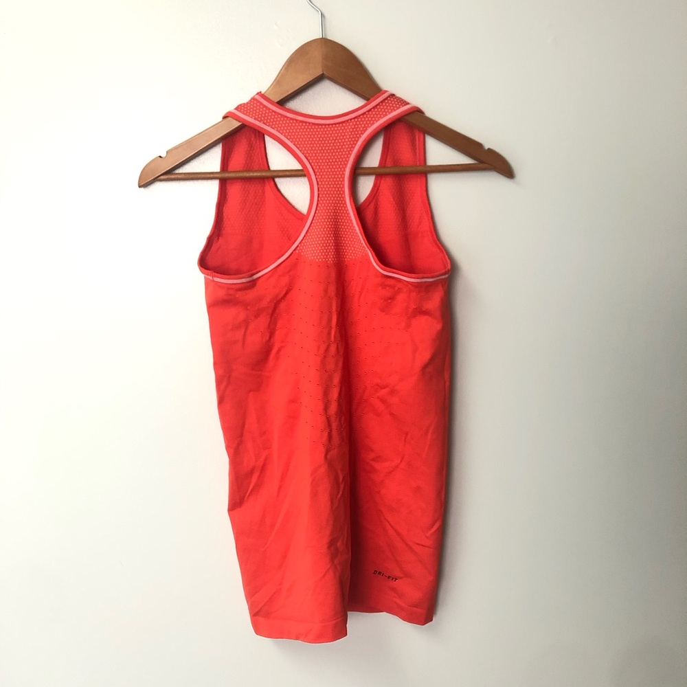 Nike Pro Orange Tank size Small - Picture 3 of 3